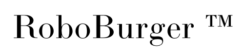 Theroboburger logo
